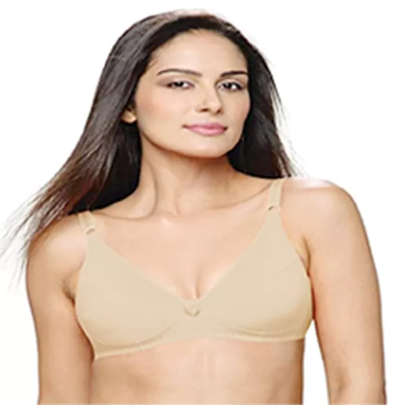 Pack of 4 –Best Quality Cotton Non Padded Bras for Women/Girls