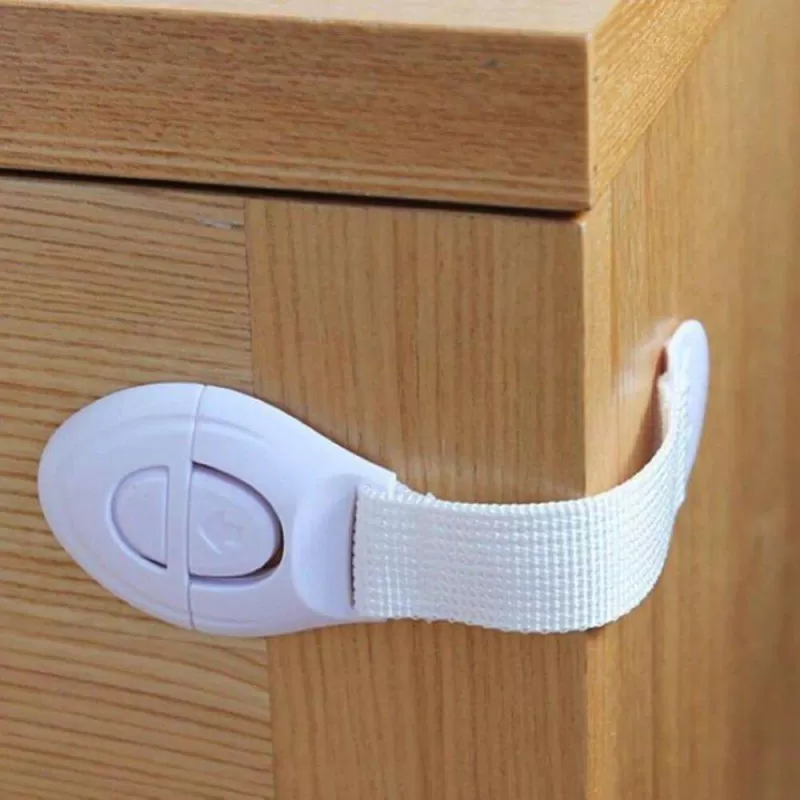 Pack of 5 - Cabinet Door Drawers Refrigerator Toilet Baby Safety Locks for Kids Baby Locks for Children Kids Baby Safety Locks