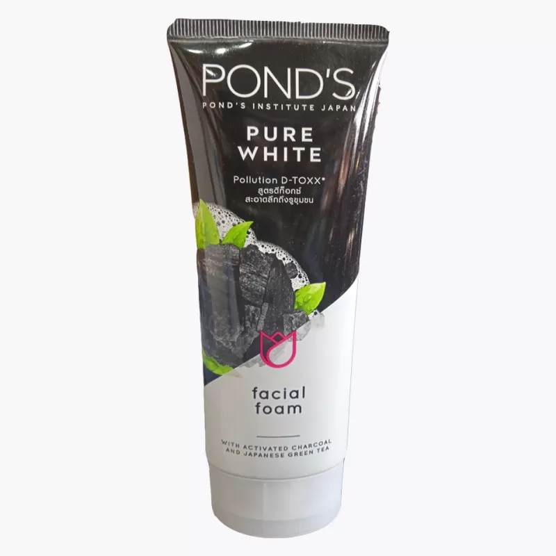 POND’S PURE WHITE ANTI POLLUTION OUT+PURITY CHARCOAL FACE WASH