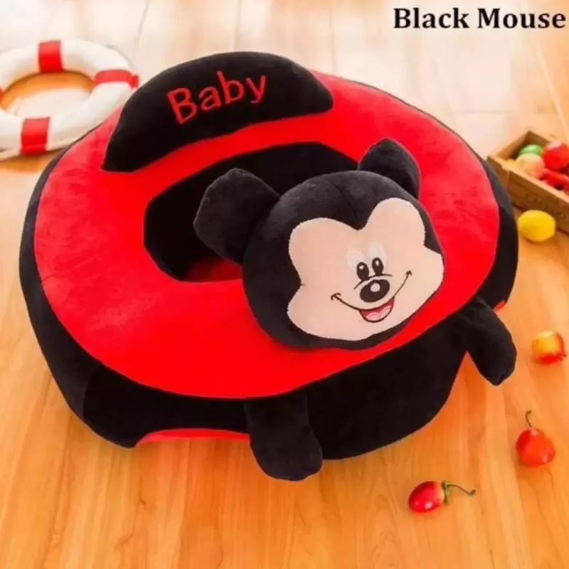 Red mickey  Seats Sofa Plush Support Seat Learning To Sit Baby Plush Toys
