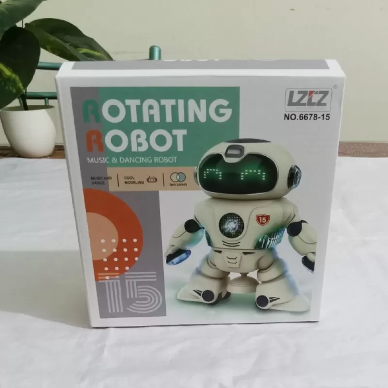 Rotating Robot-Music and Dancing Robot