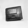 Men’s Leather Wallet (Plain Black Patches)