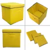 Cube Toys Clothes Storage Basket with Lid Square Bins Cloth Organizer Storage Baskets