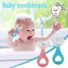 High Quality Baby Tooth Brush Soft Teeth Brush For Kids Silicone Baby Brush. 360° U Shape Tooth Brush, Teeth Cleaning Brush, Children Teeth Brush, Tee