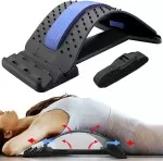 Magic Back Stretcher Lumbar Support Device for Upper and Lower Back Pain Relief