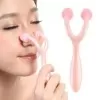 New Nose Shaping Roller Smooth Edge Nose Beauty Accessory Nose Bridge Nose Massager Roller Salon Beauty Clip Nose Slimmer massager handheld tool