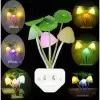New Romantic Colorful Sensor LED Mushroom Night Light Wall Lamp Home Decor bedroom light gift romantic colorful lights