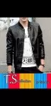 New Stylish Mens Artificial Leather Jacket
