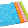 Non-Stick Silicone Baking Mat With Measurements Heat Resistant Cookie Sheet Oven Liner 40*50cm (Multi color)