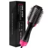 One-Step Hair Dryer And Volumizer with Hot Air Brush Dry & Wet Dual-use Frizz-free High Middle Low Three Modes One Step Hair Dryerand Styler US Plug