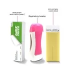Rica Roll On Wax Deal Pack OF 3 Depilatory Machine + Rica Roll On Wax + Wax papers