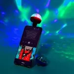 USB Party Lights Mini Disco Ball, Led Small Magic Ball Sound Control DJ Stage Light Colorful