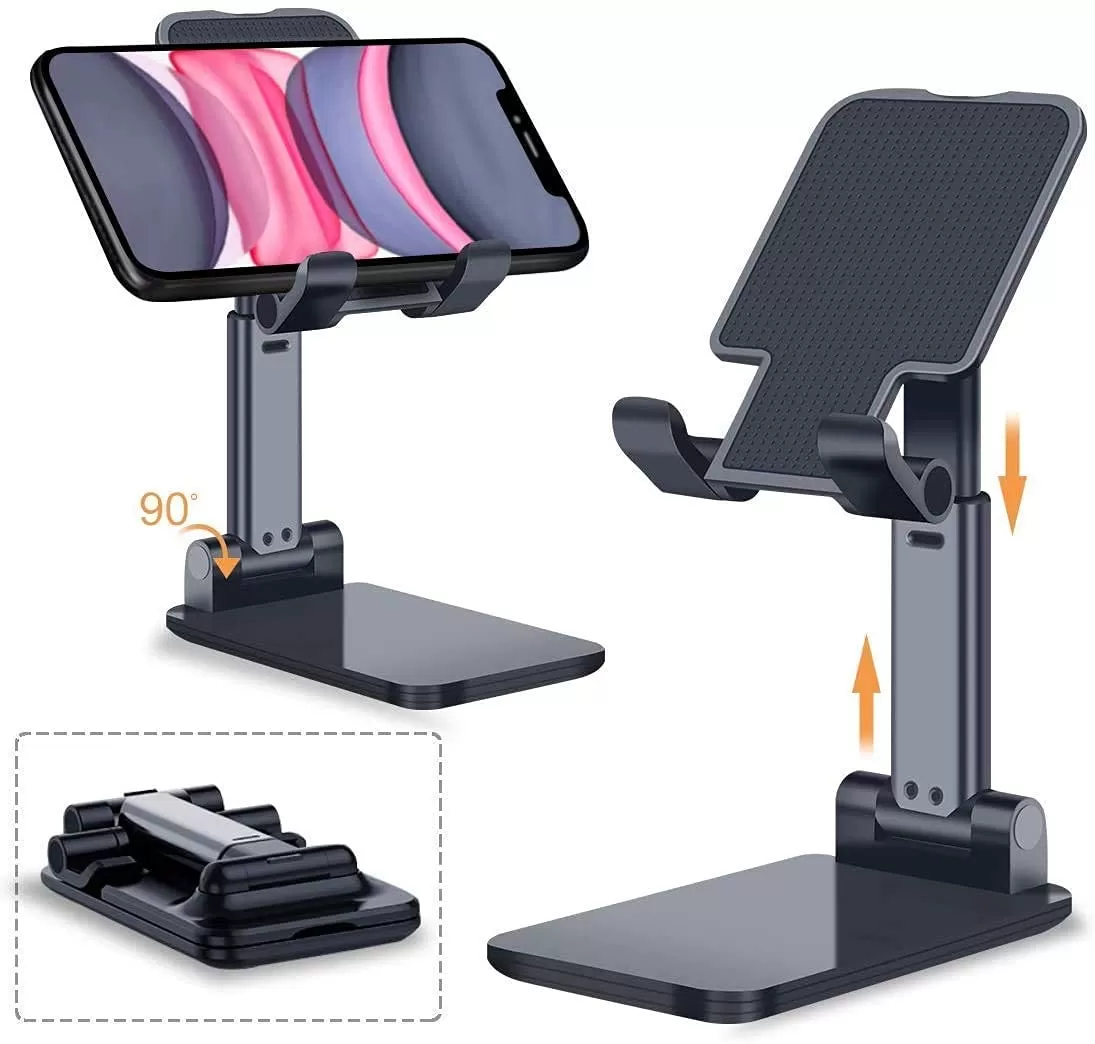 Smart Foldable Mobile Stand for Table and Bed