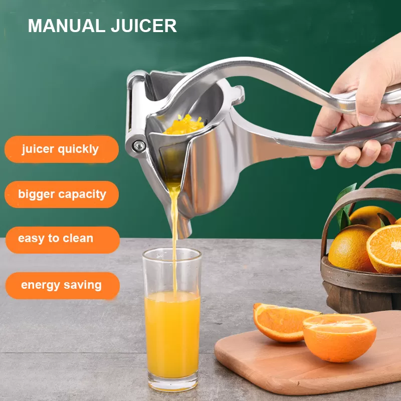 Stainless Steel Fruit Manual Juicer Hand Press Fresh Fruites Juice Machine Manual Hand Squeezer Fruit Extractors