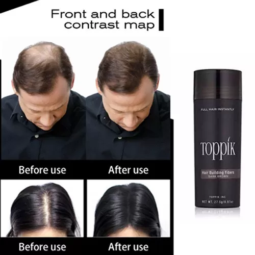 Toppiki Hair Building Fiber-Black