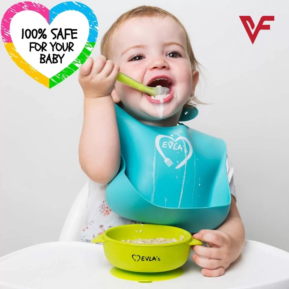 Waterproof Silicone Baby Bib Feeding Baby Bibs Easily Wipe Clean Comfortable Soft For Girls And Boy Cartoon Bib For Babies And Toddlers Napkins