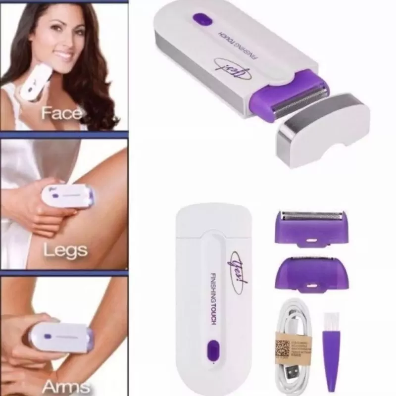 Buy Yes Finishing Touch, Unisex ,Face Body Hair Remover Machine Micro  Trimmer With Sensor System, in the facial trimmer for women is perfect for  unwanted at Lowest Price in Pakistan 