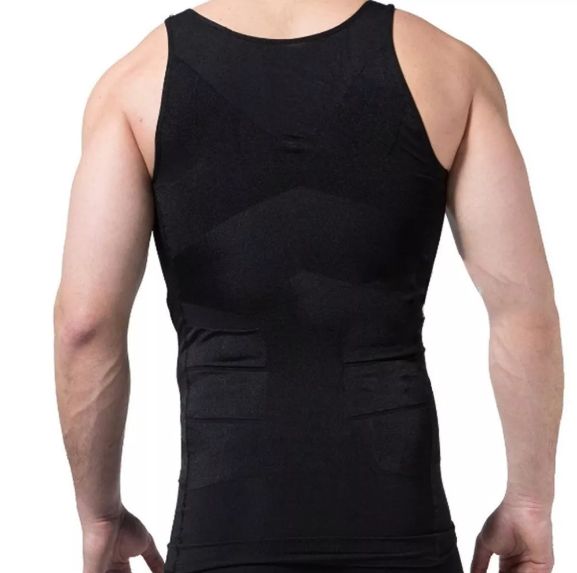 Buy Be-In-Shape Slim N Lift Men Slimming Body Shaper Waist Trainer Vest  Tummy Control Posture Shirt Back Correction Abdomen Tank Top Shapewear at  Lowest Price in Pakistan