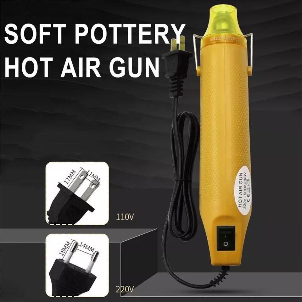 Mini Heat Gun + Heat Shrink Tubing Kit300w 392f Heat Gun For Shrink  Tubingshrink