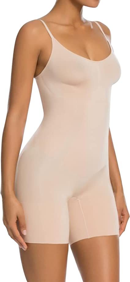 Buy Women Tummy Control Shapewear Mid-Thigh Seamless Full Body Shaper at  Lowest Price in Pakistan