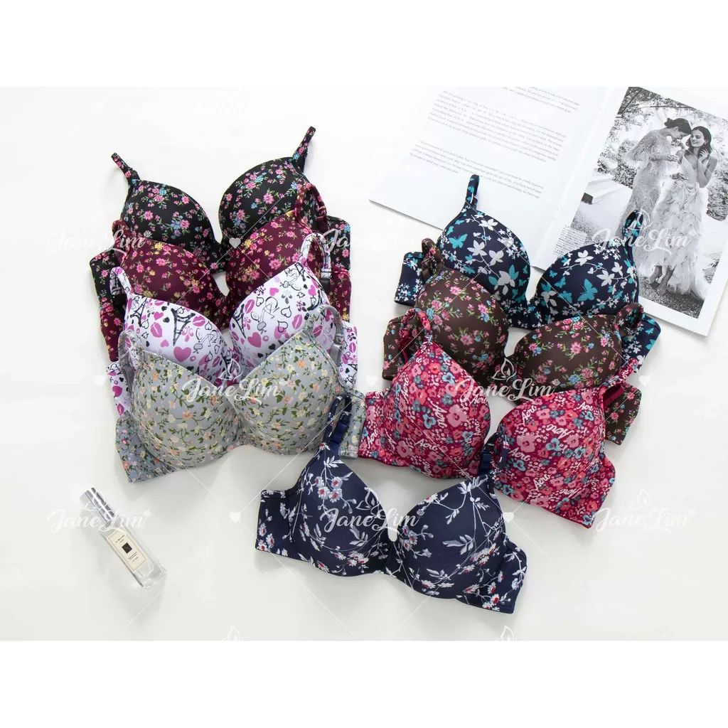 Buy Imported Best Quality Flower Print Bras For Women/Girls at