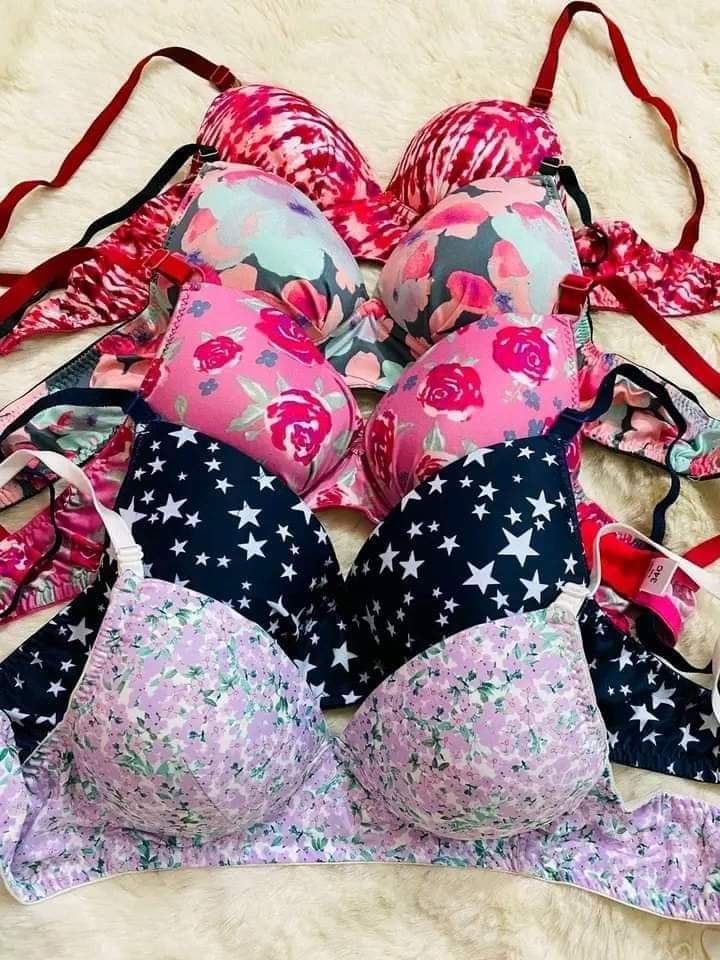 Buy Imported Padded Flower Print Bra for Women & Girls at Lowest Price in  Pakistan