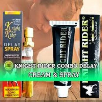 Combo Pack of Knight Rider Delay Spray & Cream