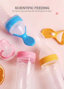 FULLY SILICONE FEEDER PLASTIC SPOON BEST QUALITY NOW FEED YOUR BABY WITH EASE