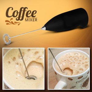Coffee Beater Handheld Electric Mini, Electric Egg Beater & Whisk Stirrer Milk Coffee Frothier Mixer and Hand Blender