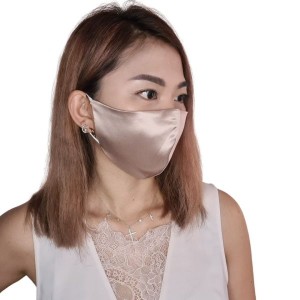 Pack of three silk mask for women and girls