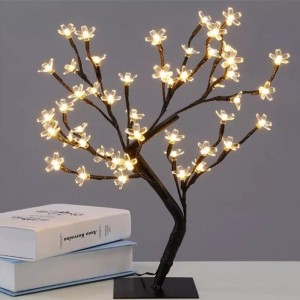 LED cherry blossom flower tree lamp Indoor Decoration table Lamp