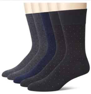 06 Pairs - Professional Dotted Dress Socks