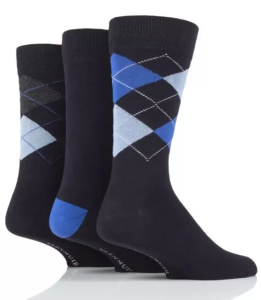 6 Pairs Pack – Cotton Stretchy Dress Socks For Men/Boys