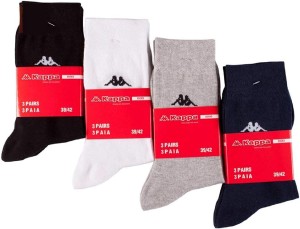 06 Pairs – Exported USA Brand Kappa Winter Best Quality Crew Socks for Men/Boys