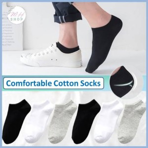 06 Pairs– Exported Cotton Ankle Socks for Women/Girls