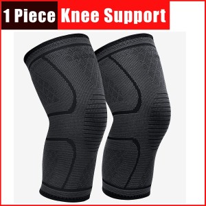 1 PIECE - Knee Support Compression Sleeve Knee Pad, Arthritis Wrap Pad, ACL, Running, Pain Relief, Injury Recovery,