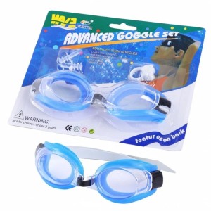 1 Set HD Transparent Swimming Goggles with Earplug Nose Clip Eyewear Anti-fog Waterproof for Adult Swimming Glasses Swim Goggles