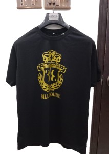 1 x Best Quality Plain Half Sleeve Printed T-shirt for Men Boys