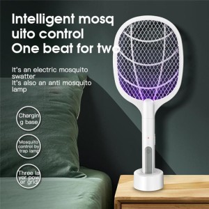 10 LED Electric Flies Swatter Killer Mosquito Killer Lamp