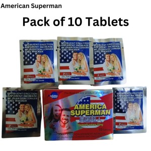 American Superman 10 Delay Timing Tablets - Made in USA