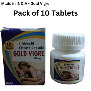 Gold Vigre Indian Delay Timing Tablets - Pack of 10 Tablets