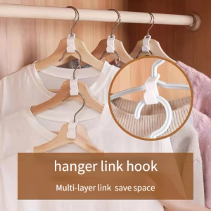 10pcs Multifunction Clothes Hanger Connector Hooks Cascading Connection Hooks