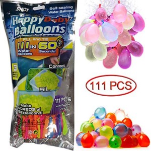 111pcs/Set Bunch Of Water Balloons With Refill Quick & Easy Kit Summer Outdoor Beach Fight Toy