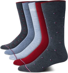 12 Pairs - Dotted Dress Socks For Men/Boys