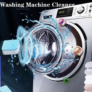 12PCS Washing Machine Cleaner Tablets Antibacterial Deep Cleaning Remover Deodorant Washer