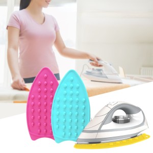 1Pc Silicone Waterproof Iron Hot Protection Rest Pad Mat Safe Surface Iron Stand Mat Rest Ironing Pad Colorful Insulation Boards