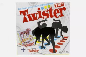 2 in 1 Twister Game and Cool Mat- Plus Finger Twister