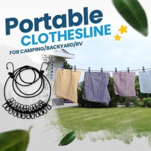 2023 NEW YEAR SALE – Portable Clothesline