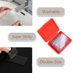 60pcs Super Strong Double Sided Adhesive Nano Tape Mounting Fixing Pad Self Adhesive Two Sides Waterproof Sticker Home Decor