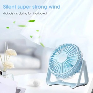 360 Rotating Mini Fan Desktop Fan For Home Office Or Travel Usb Ventilation Fan Air Conditioner